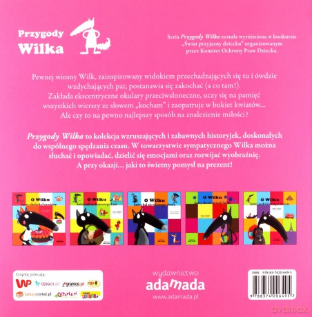 O Wilku, który chciał się zakochać - Orianne Lallemand [KSIĄŻKA]