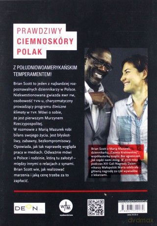 Pierwszy Murzyn RP - Brian Scott, Maria Mazurek [KSIĄŻKA]