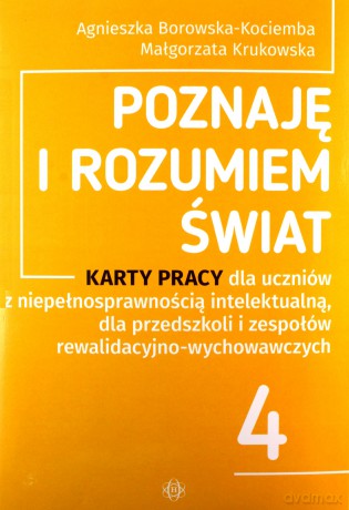 Poznaję i rozumiem świat 4 karty pracy [KSIĄŻKA]