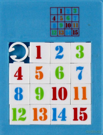 Przesuwana układanka liczbowa