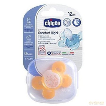 Smoczek silikonowy Physio Comfort 12m+ lumi