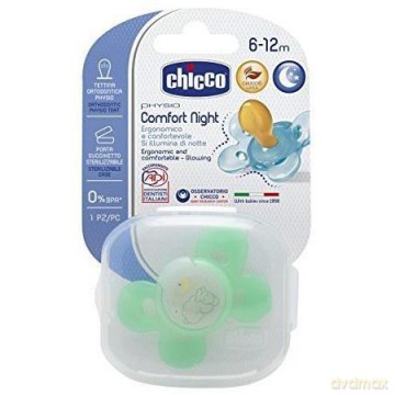 Smoczek silikonowy Physio Comfort 6-12m zielony