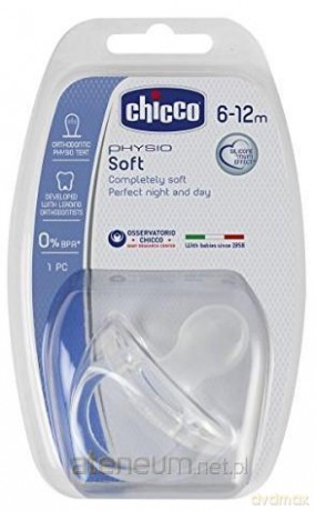 Smoczek silikonowy Physio Soft 6-12m