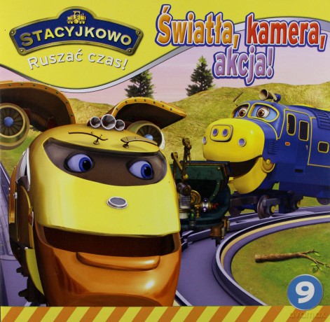 Stacyjkowo. Ruszać czas! 9 Światła, kamera, akcja [KSIĄŻKA]