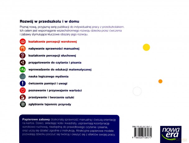 Sześciolatki. Papierowe zabawy [KSIĄŻKA]