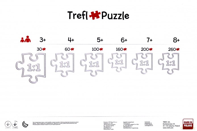 TREFL 24 el. maxi Ugasić pożar Strażak Sam [PUZZLE]