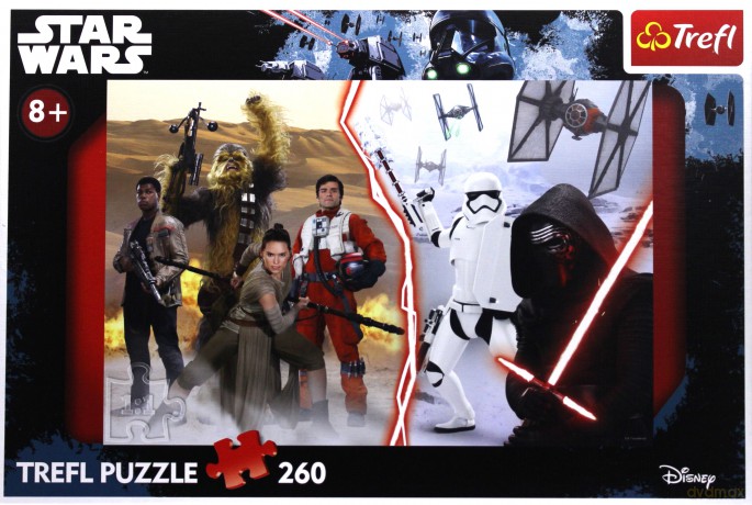 TREFL 260 el. Dwie strony mocy Gwiezdne Wojny [PUZZLE]