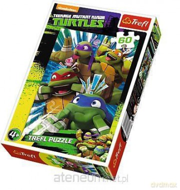 TREFL 60 el. Wspólne wygłupy Wojownicze Żółwie Ninja [PUZZLE]