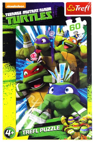 TREFL 60 el. Wspólne wygłupy Wojownicze Żółwie Ninja [PUZZLE]