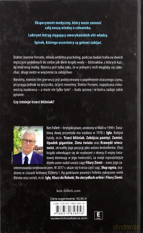 Trzeci bliźniak - Ken Follett [KSIĄŻKA]