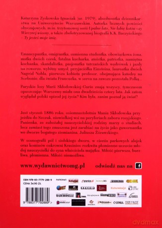 Zanim. Opowieść o życiu Marii Skłodowskiej-Curie - Katarzyna Zyskowska-Ignaciak [KSIĄŻKA]