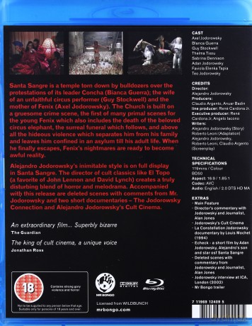 Santa Sagre (Święta Krew) [Blu-Ray]