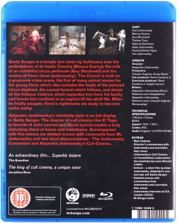 Santa Sagre (Święta Krew) [Blu-Ray]