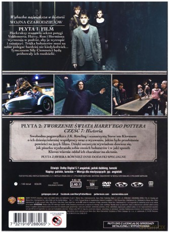 Harry Potter i Insygnia Śmierci, Część 1 [2DVD]