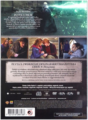 Harry Potter I Insygnia Śmierci, Część 2 [2DVD]
