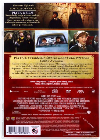 Harry Potter I Komnata Tajemnic [2DVD]