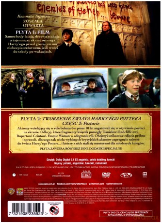 Harry Potter I Komnata Tajemnic [2DVD]