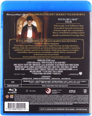 Harry Potter I Książę Półkrwi [Blu-Ray]+[DVD]