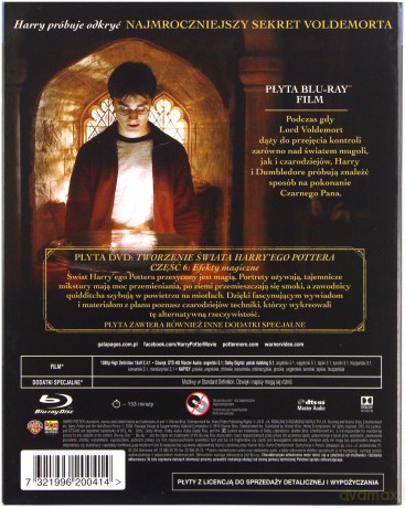 Harry Potter I Książę Półkrwi [Blu-Ray]+[DVD]