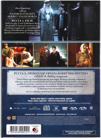 Harry Potter I Książę Półkrwi [2DVD]