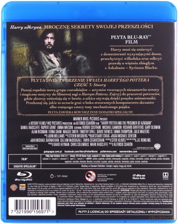 Harry Potter I Więzień Azkabanu [Blu-Ray]+[DVD]
