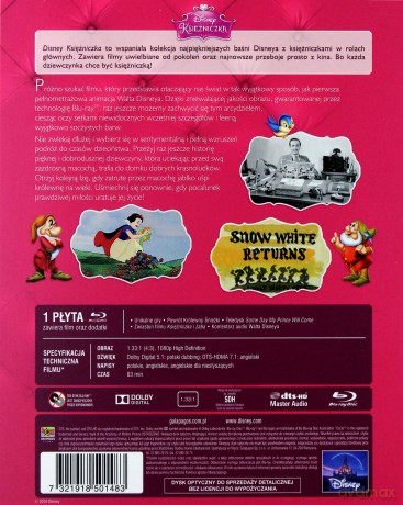 Królewna Śnieżka i Siedmiu Krasnoludków [Blu-Ray]