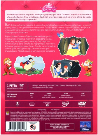 Królewna Śnieżka i Siedmiu Krasnoludków [DVD]