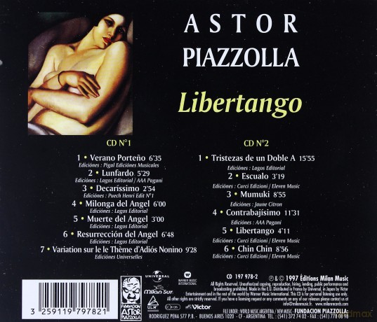 Astor Piazzolla: Libertango [CD]