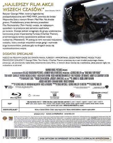 Mad Max: Na drodze gniewu [Blu-Ray]