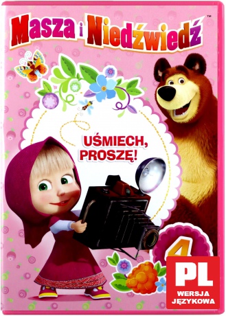 Masza i Niedźwiedź część 4: Uśmiech, proszę! [DVD]