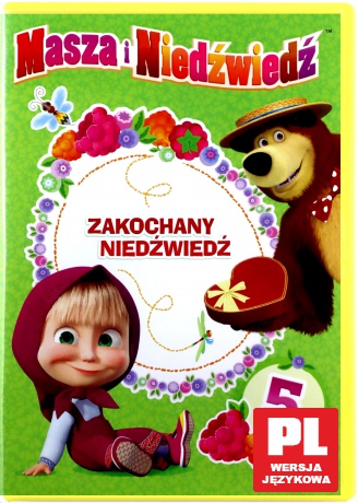 Masza i Niedźwiedź część 5: Zakochany niedźwiedź [DVD]