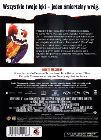 To (Stephen King It) (Kolekcja Mistrz Grozy) [DVD]