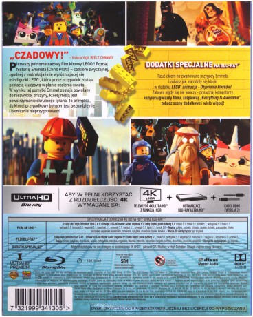 LEGO Przygoda [Blu-Ray 4K]+[Blu-Ray]