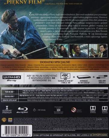 W samym sercu morza [Blu-Ray 4K]+[Blu-Ray]