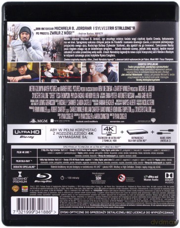 Creed: Narodziny legendy [Blu-Ray 4K]+[Blu-Ray]