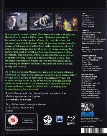 Sanatorium pod klepsydrą [Blu-Ray]