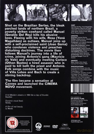 Black God White Devil (Bóg i diabeł w krainie słońca) [DVD]