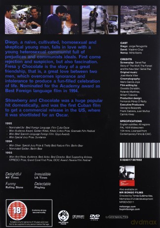 Strawberry & Chocolate [DVD]
