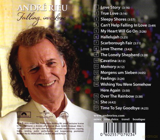 Andre Rieu: Falling In Love [CD]