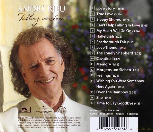 Andre Rieu: Falling In Love (PL) [CD]