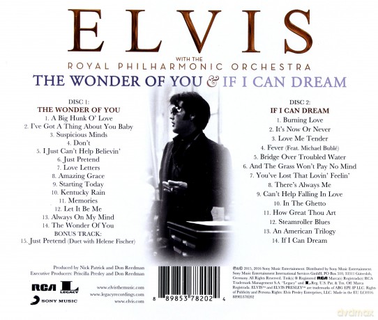 Elvis Presley: The Wonder of You: Elvis Presley with The Royal Philharmonic Orchestra [2CD]