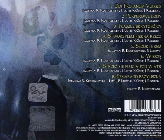 KAT: Róże Miłości Najchętniej Przyjmują Się Na Grobach? [CD]