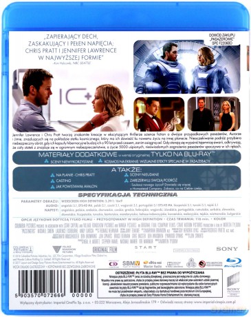 Pasażerowie [Blu-Ray]