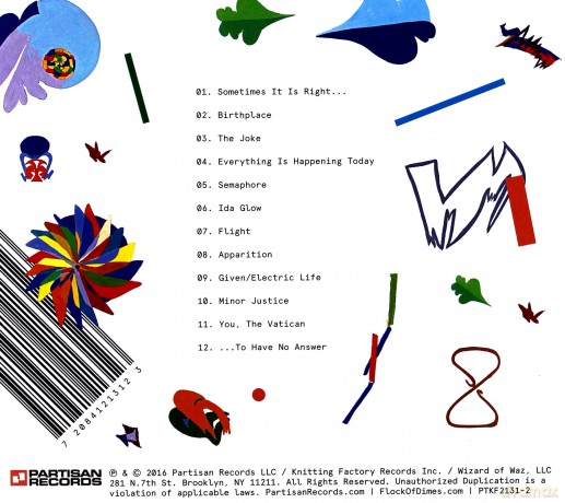 Flock Of Dimes: If You See Me Say Yes [CD]