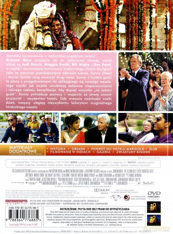 Drugi Hotel Marigold (booklet) [DVD]