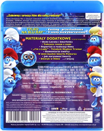 Smerfy: Poszukiwacze zaginionej wioski [Blu-Ray]