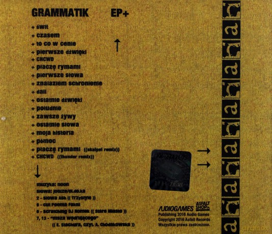 Grammatik: EP+ [CD]