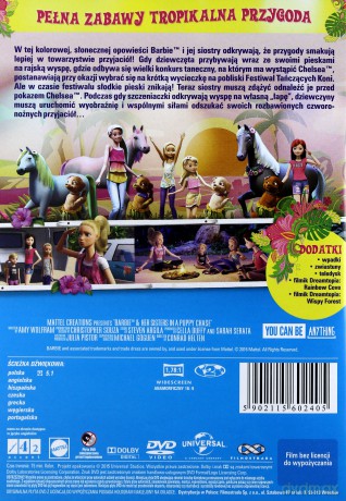 Barbie i siostry na tropie piesków [DVD]