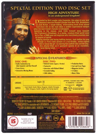 Wielka draka w Chińskiej dzielnicy [2DVD]