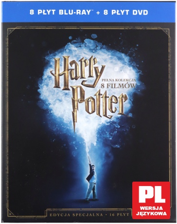 Harry Potter. Pełna Kolekcja 8 Filmów (Edycja Specjalna) [8xBlu-Ray]+[8DVD]